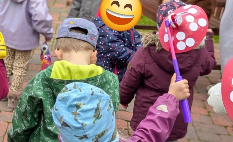 Laterne singen bei Pflegebutler